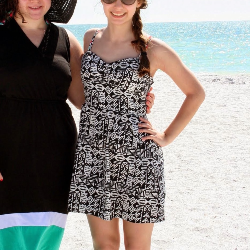 Forever 21 Patterned Mini Dress